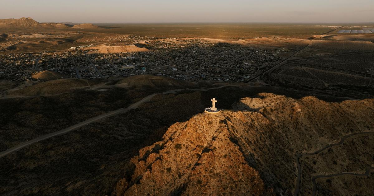A Diocese Tries to Protect Its 29-Foot Jesus From Trump's Border Wall