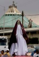 You do not talk about Santa Muerte in this little border town