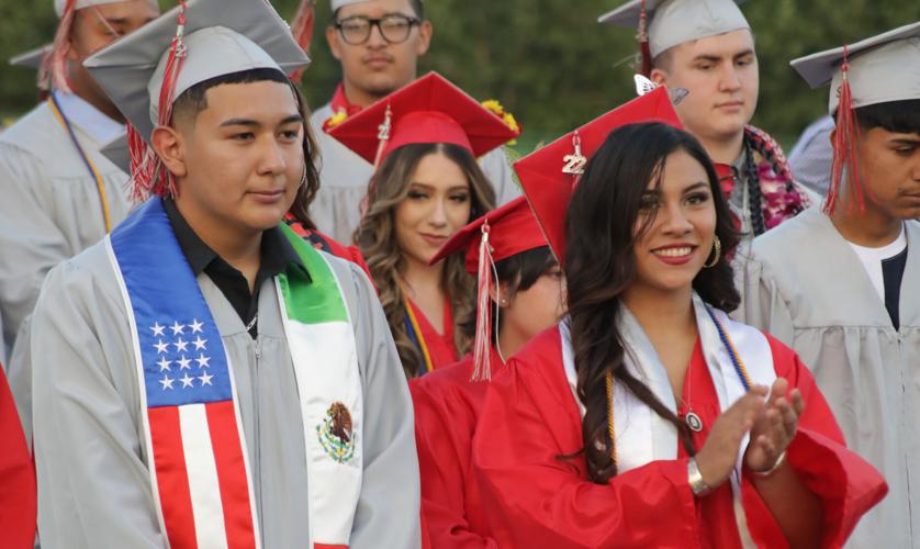 Stands filled with family and friends for Bisbee High graduation