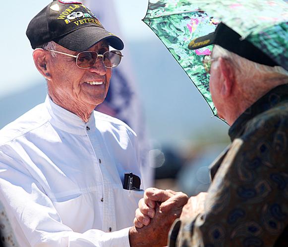 Veterans honored on 70th anniversary of WWII end | Local News Stories ...