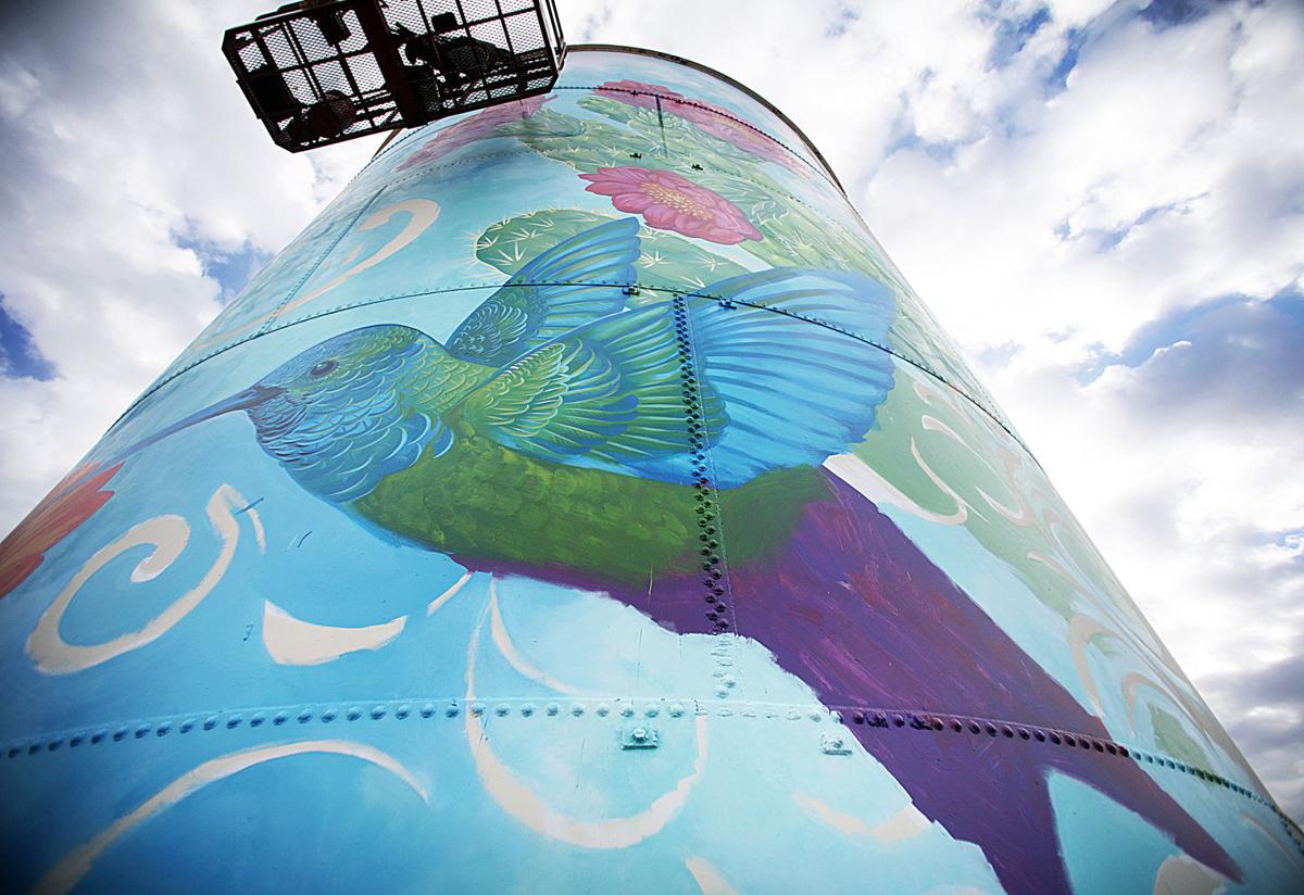 Mural Gracing Water Tower Adds A Ray Of Hope To Sierra Vista