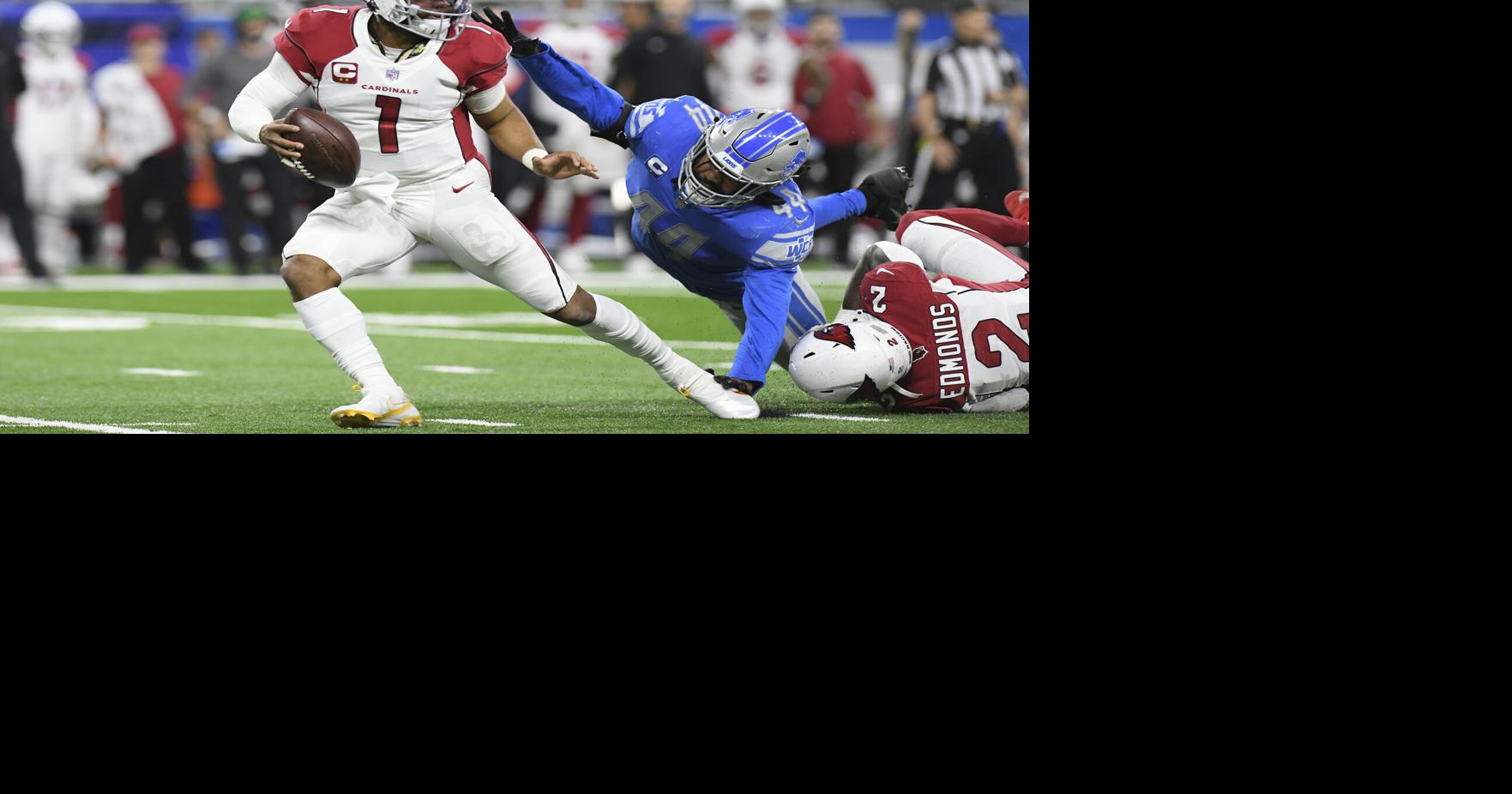 Lions defensive line rolling with big test in Kyler Murray up next ...