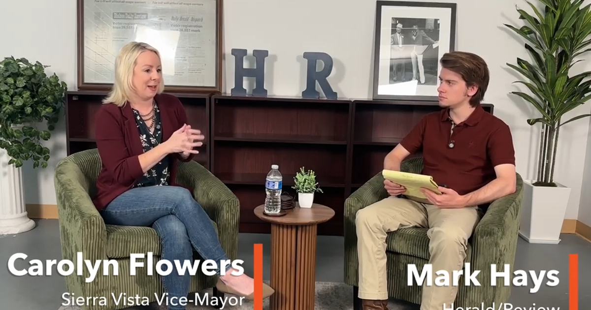 Flowers touts experience in bid for Sierra Vista mayor