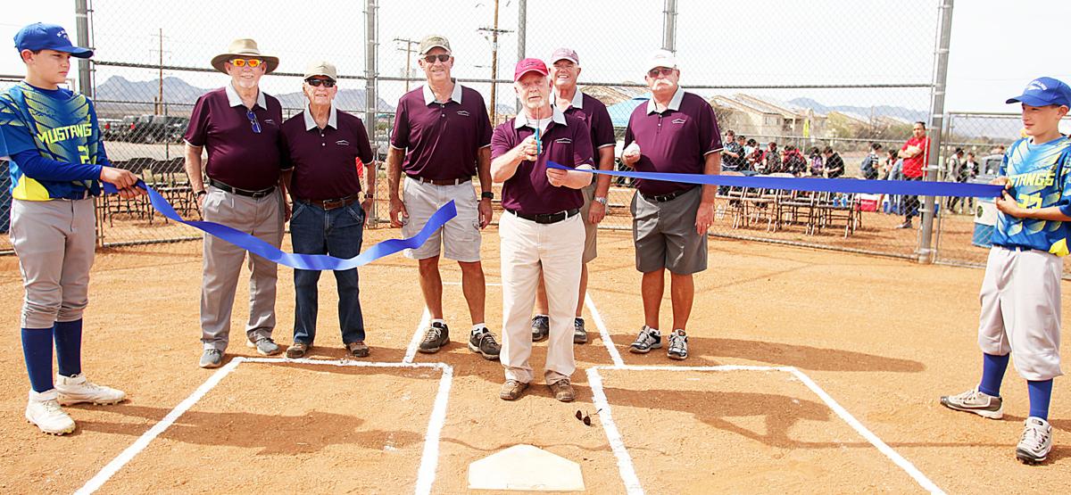 Huachuca City School celebrates baseball field Local