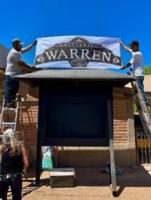 Warren historic kiosk nearing completion
