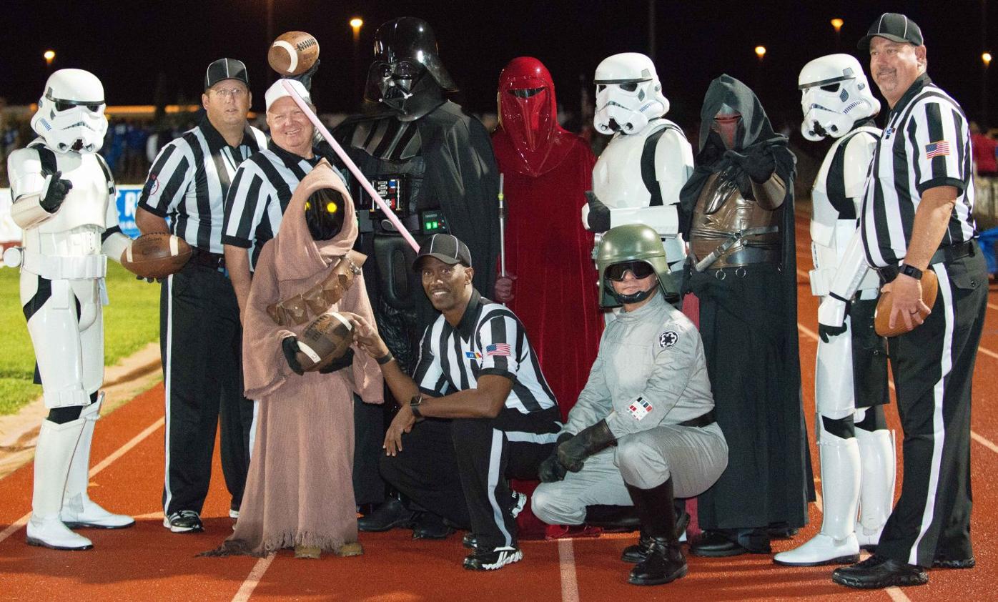 Arizona Diamondbacks fans attend Star Wars night in full costume
