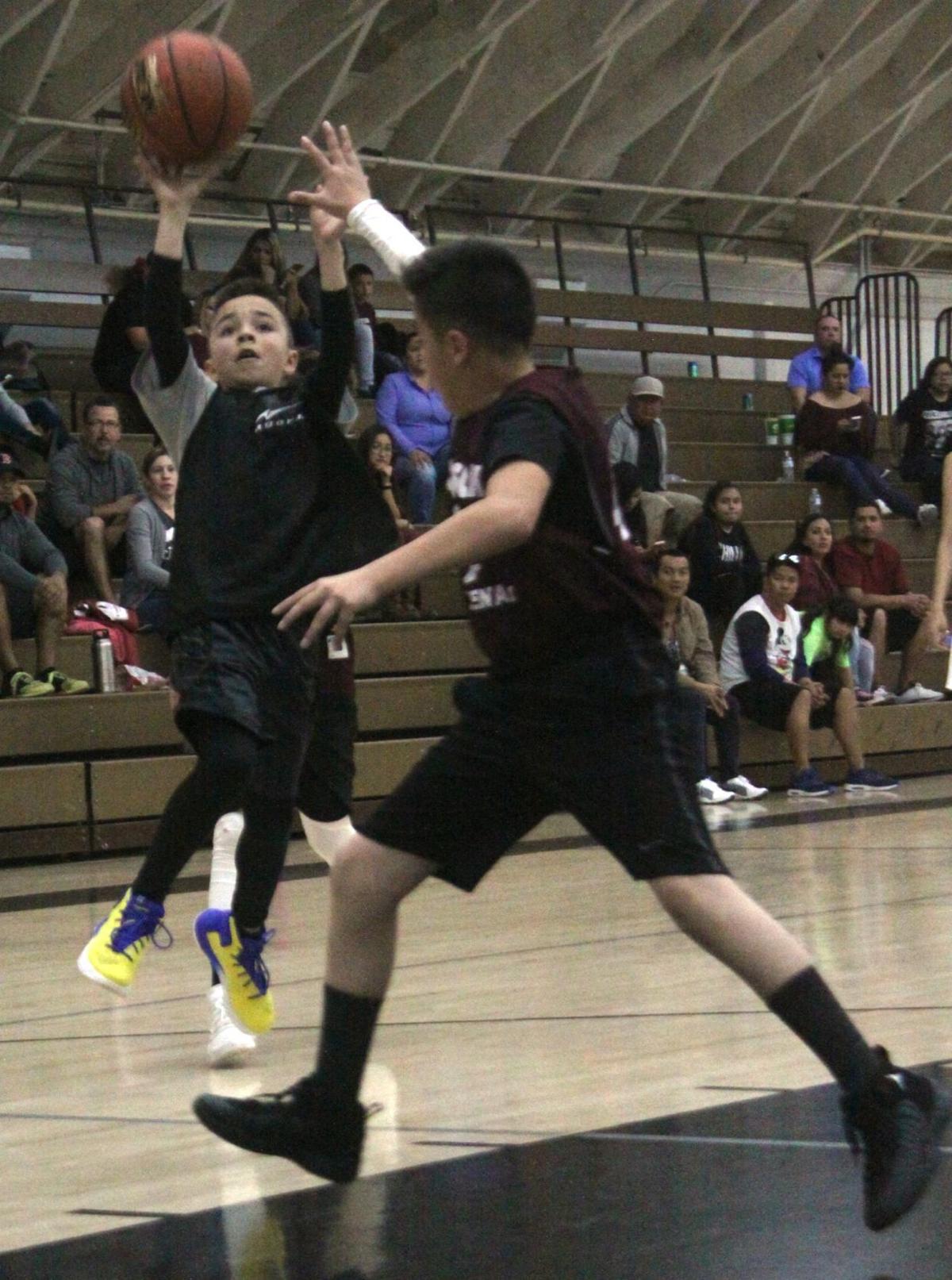 Local Youth Compete In Basketball Tournament Douglas