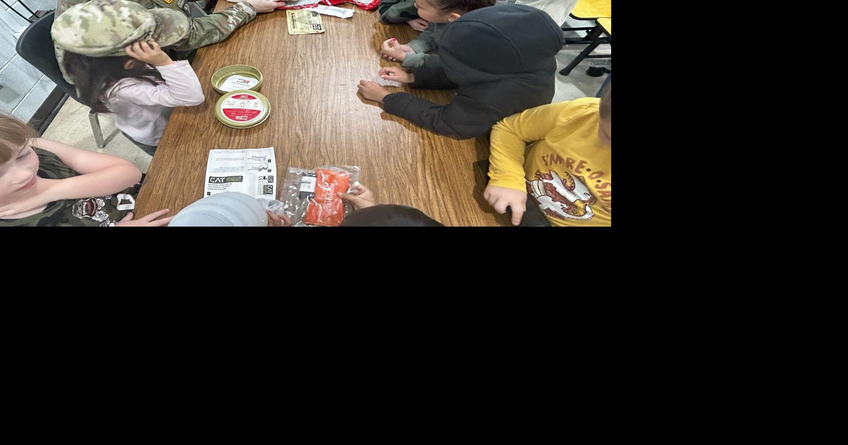 Fort Huachuca battalion visits Bella Vista Elementary for day of