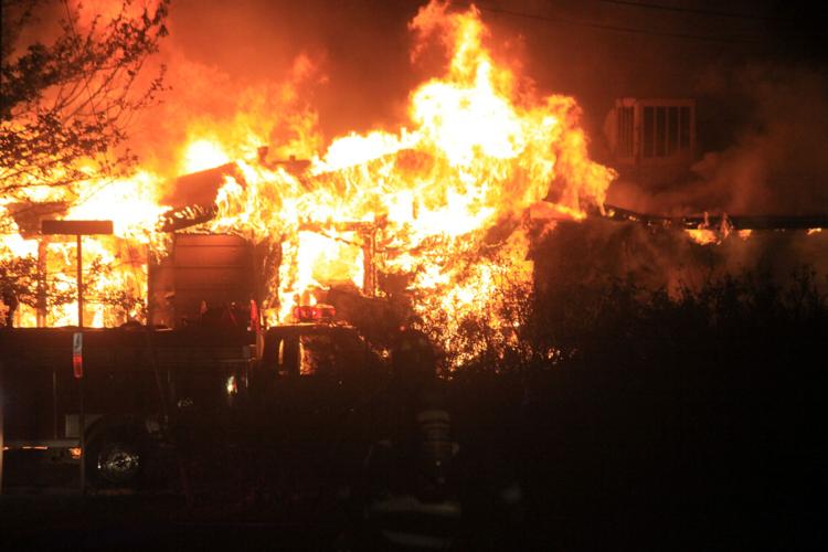 Fire destroys home in Pirtleville