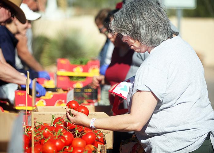 Free, fresh produce offered through Copper Queen Hospital Bisbee