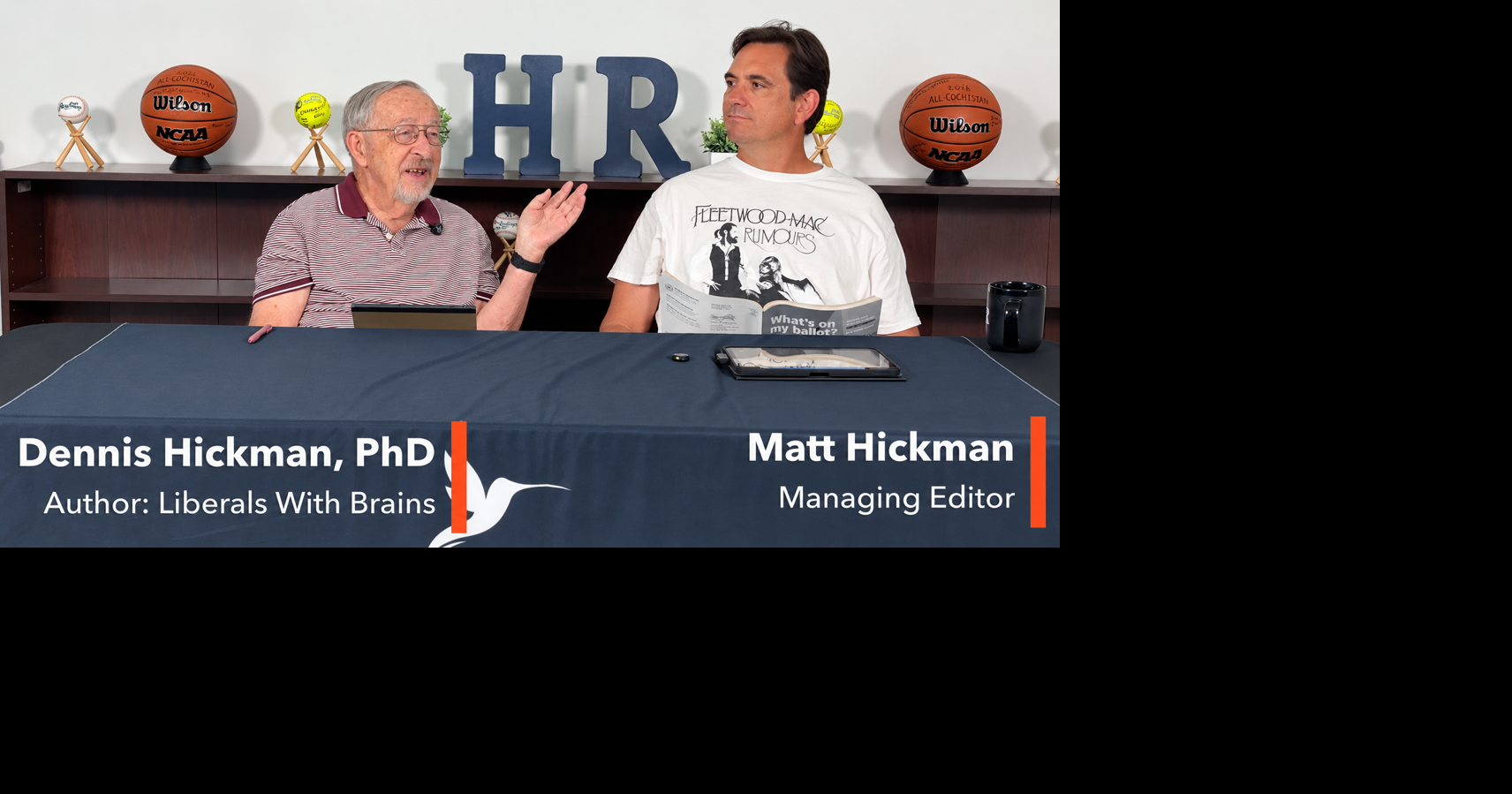 Who should win? Who will win? Two Hickmans mark their ballots