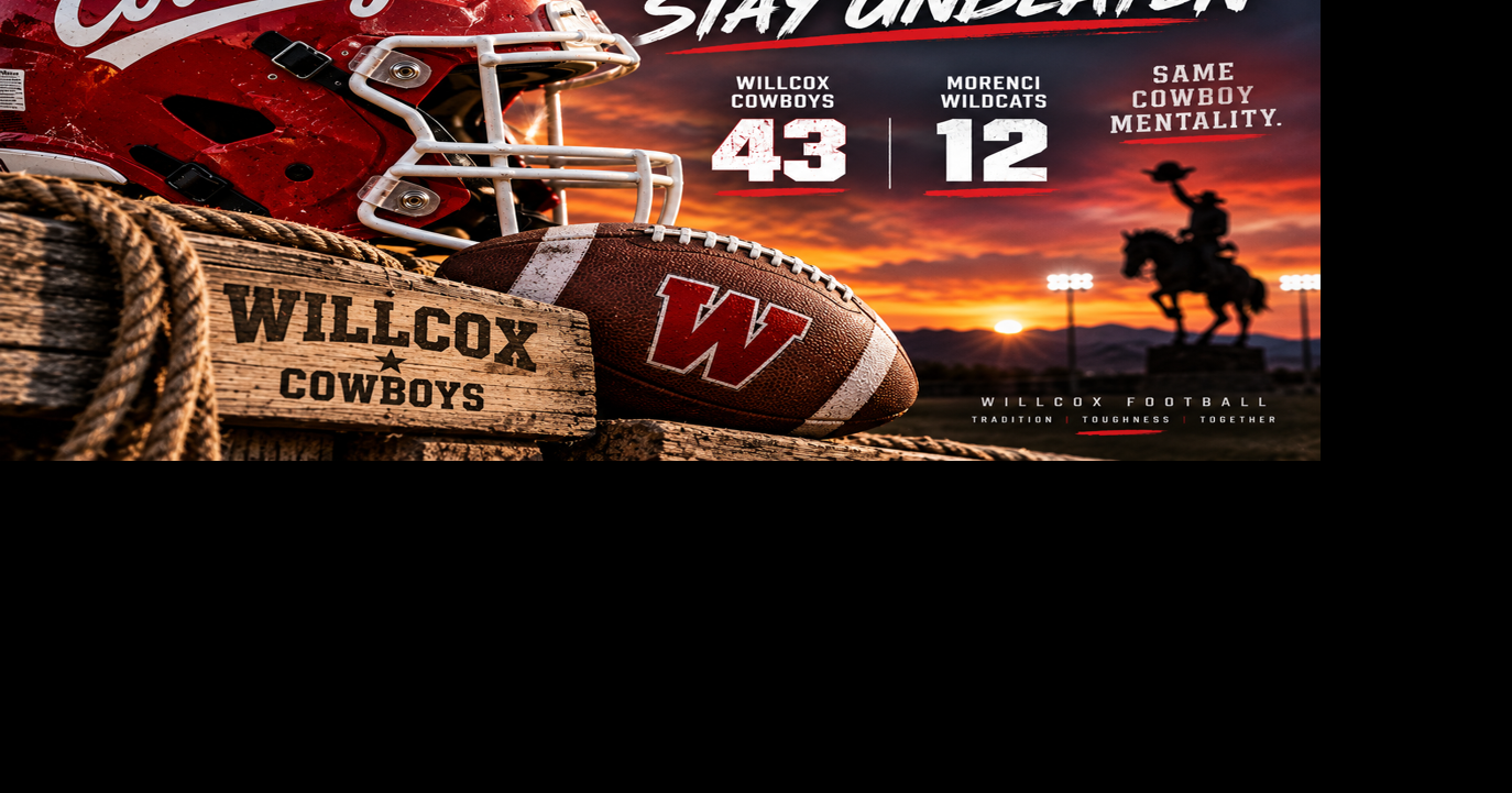 Willcox stays unbeaten with 43-12 road win over Morenci