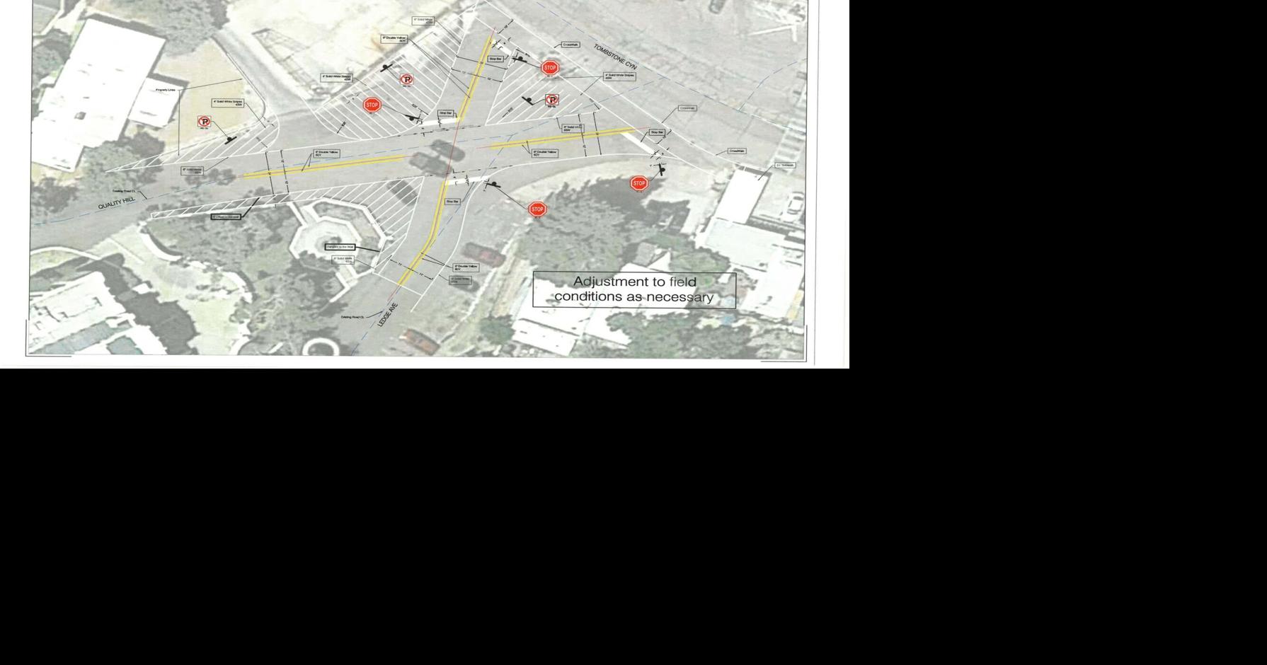 Quality Hill restripe project scheduled for Saturday | | myheraldreview.com