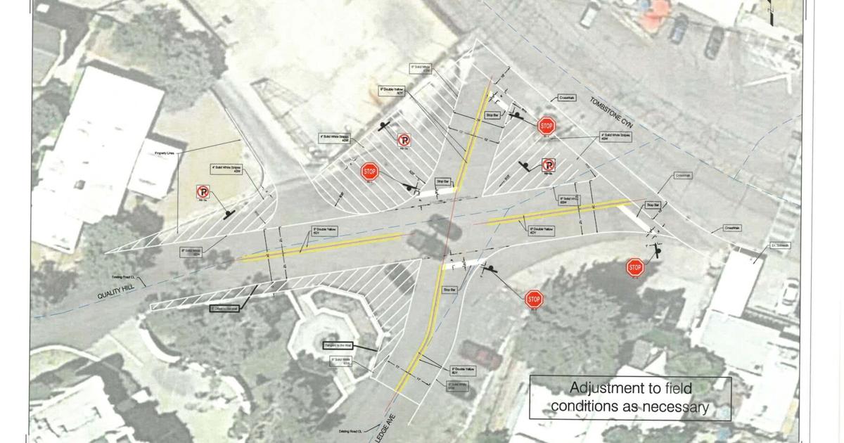 Quality Hill restripe project scheduled for Saturday | | myheraldreview.com