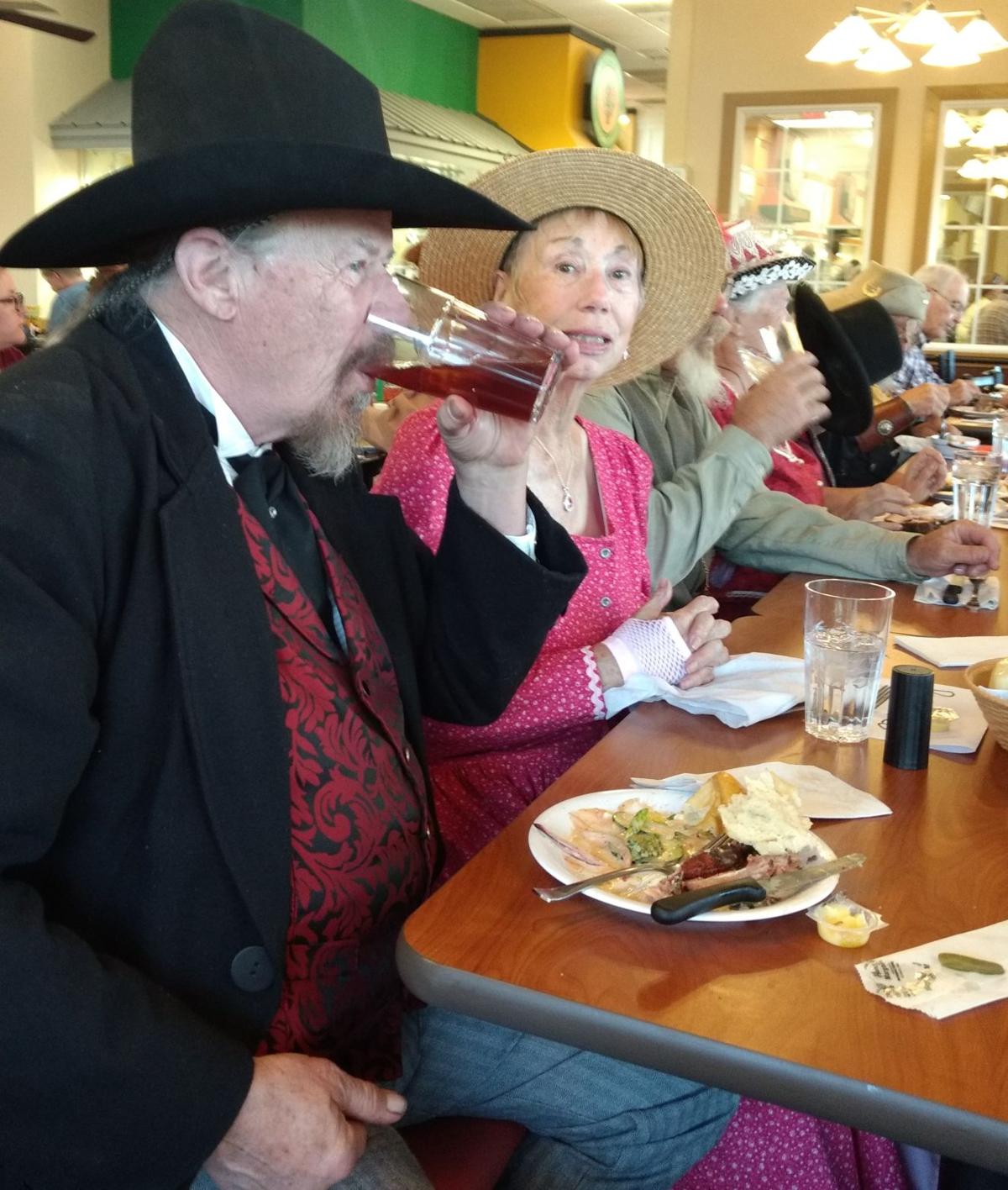 Old West group channels 1880s at monthly meeting