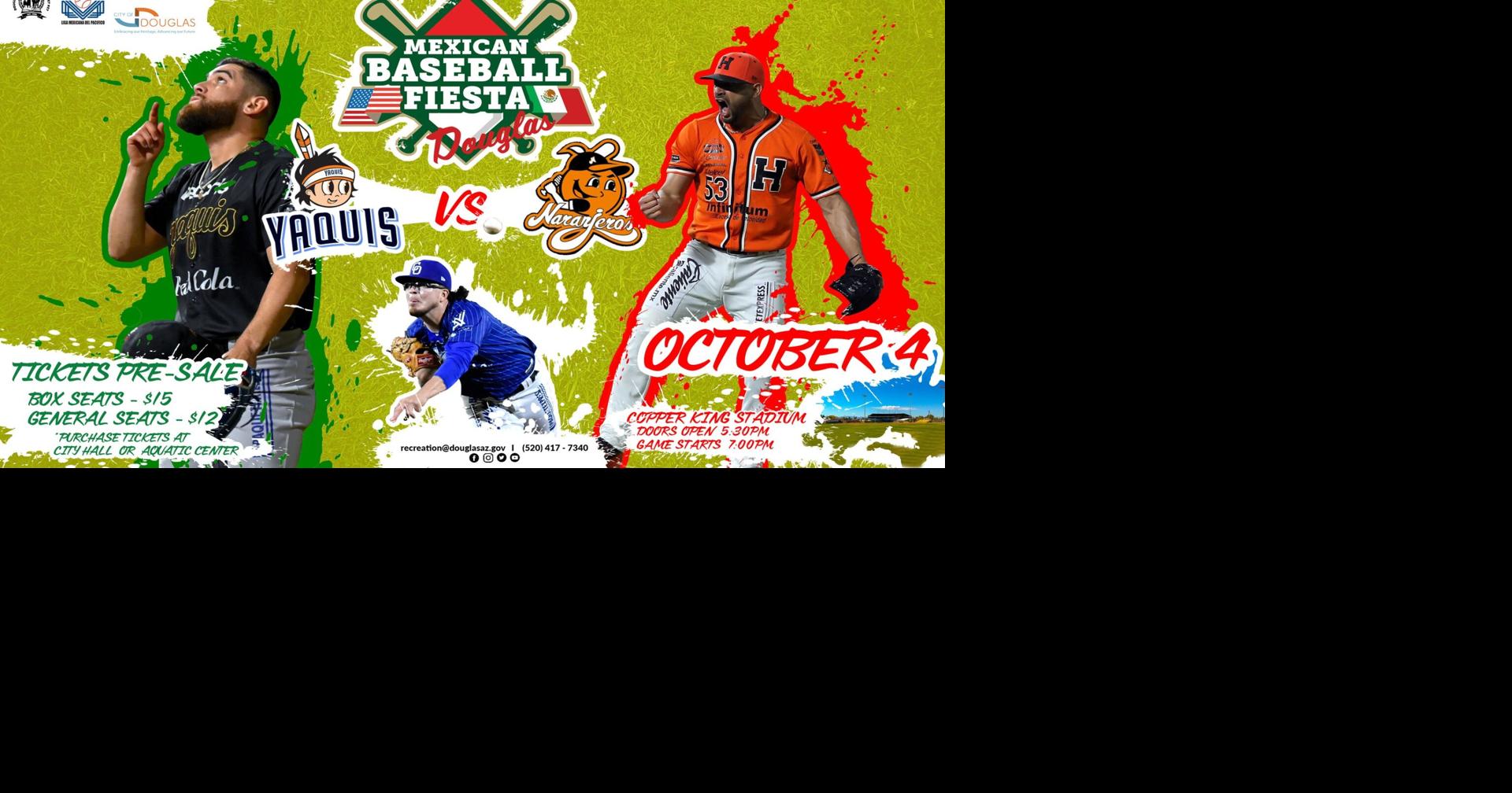Tickets on sale for Mexican Baseball Fiesta in Douglas
