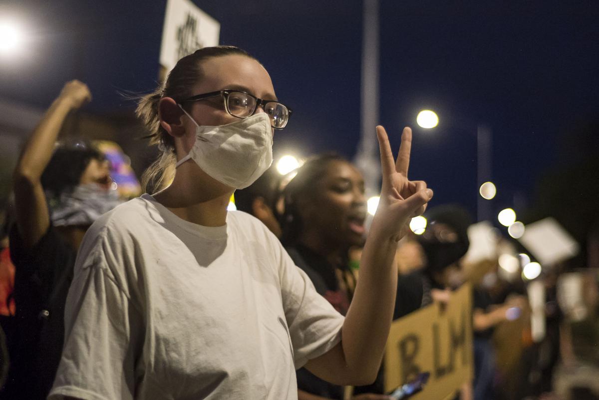 George Floyd protest