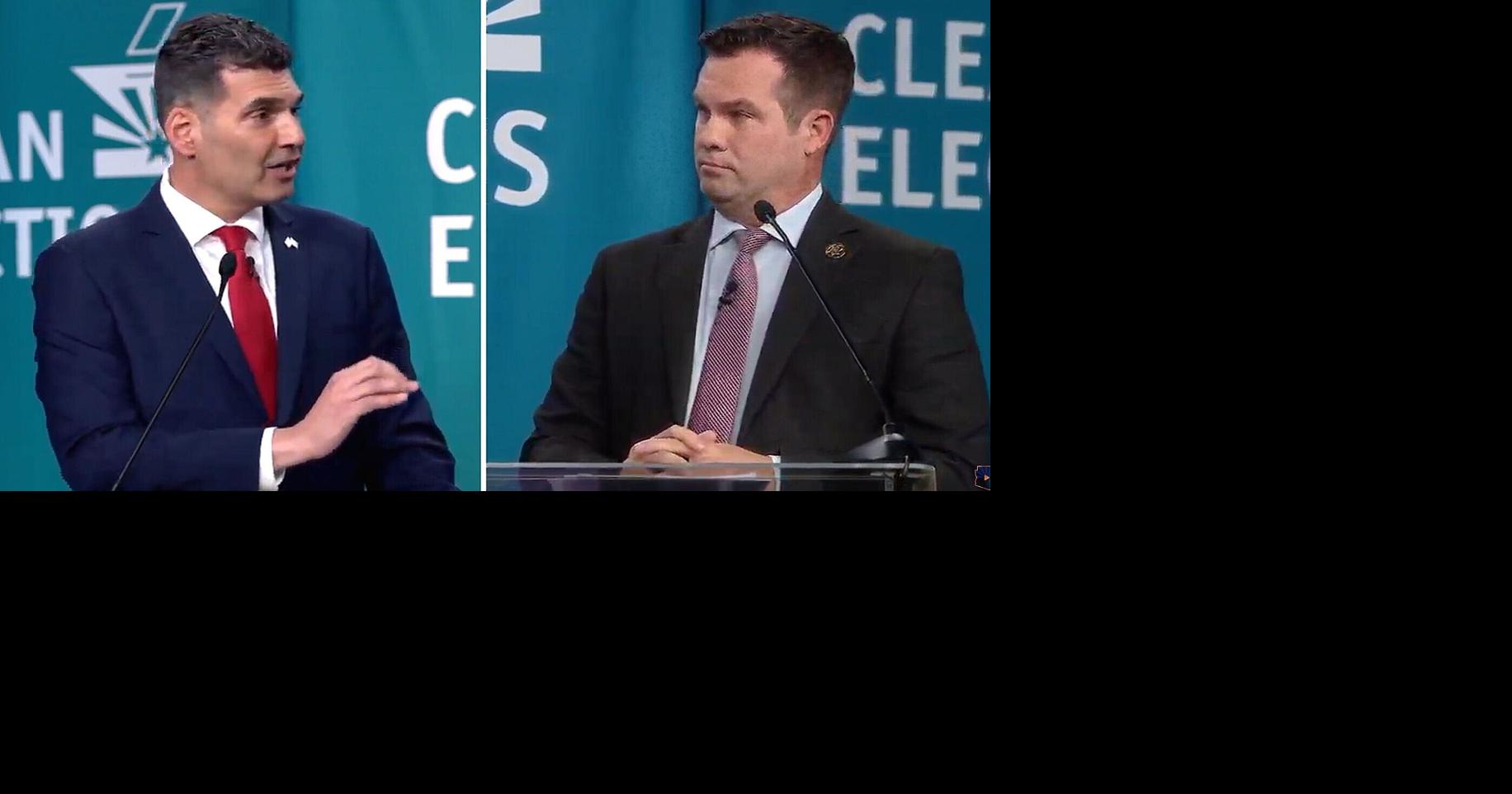 GOP attorney general rivals clash over experience, elections and Mayes