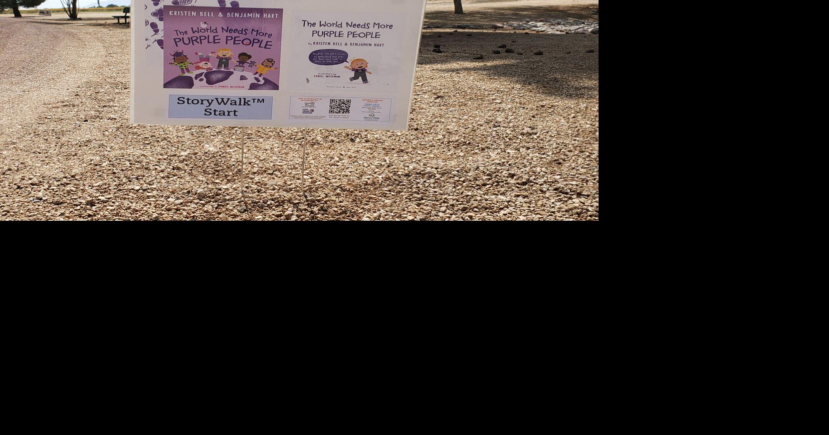 Sierra Vista Library installs StoryWalks along two paths Community