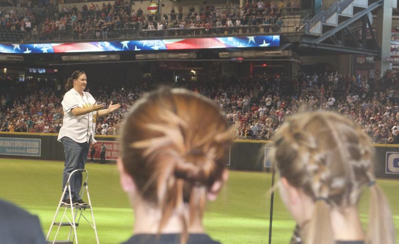 Diamondbacks jersey from mom is missing at Chase Field. Seen it?