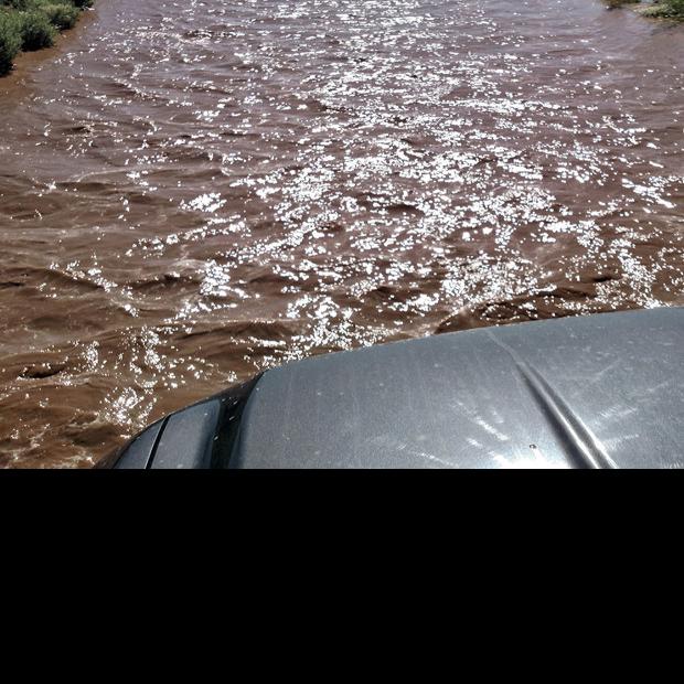 Residents stranded for 8 days in Turkey Creek flooding Willcox Range