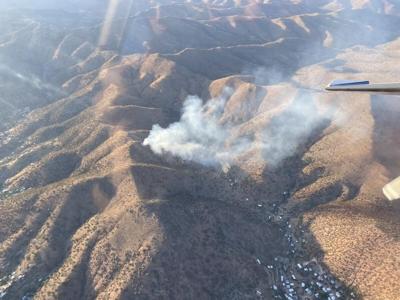 Zacatecas Canyon fire suspicious, officials say, Bisbee