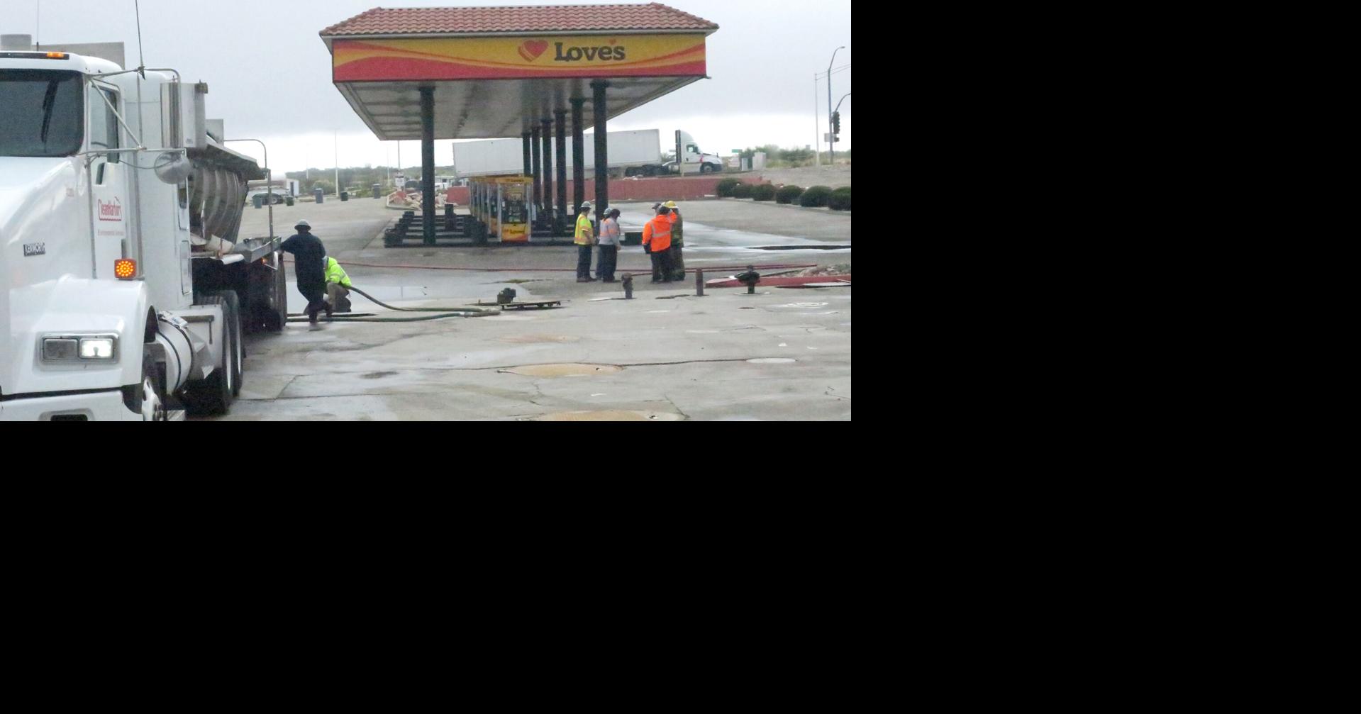 Fuel tank leak closes Love's truck stop in Benson Sunday night Benson