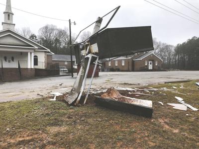 little rogers church sign