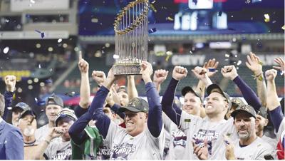 World Series trophy coming to town
