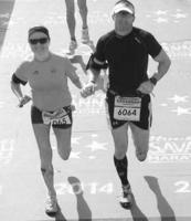 Forsyth pair raising money for cancer fight in NY City marathon
