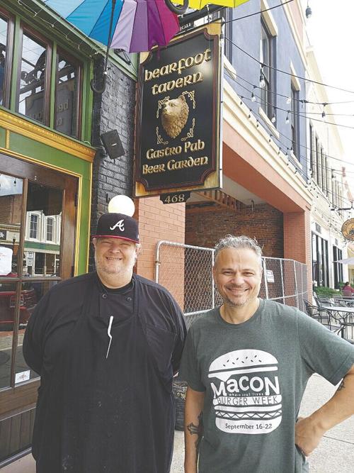 Jamie Waters, left, and Cesare Nammarella are opening a new restaurant in Bolingbroke. (Special to the Reporter)