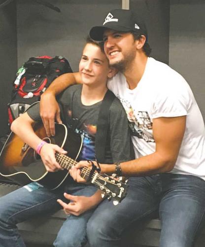 Local teen plays with Luke Bryan | Entertainment | mymcr.net