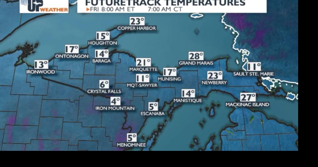 My UP Weather: Very cold temperatures this weekend with lake effect ...