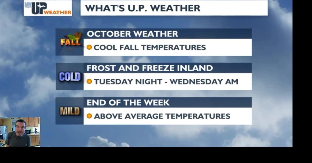 My UP Weather: Fall weather and cool October temperatures; frost or ...