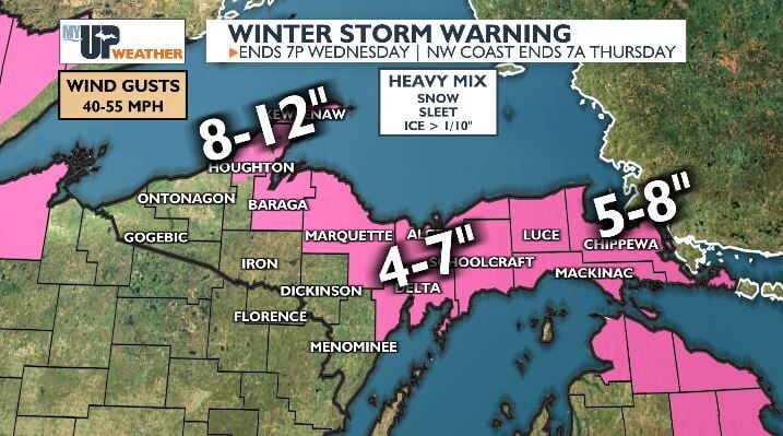 Winter storm packs a sloppy punch with strong winds; next storm Friday ...