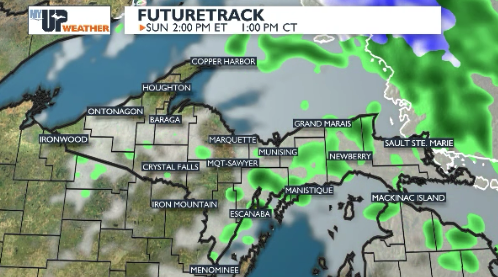 Milder afternoon temperatures with possible rain showers | Weather ...