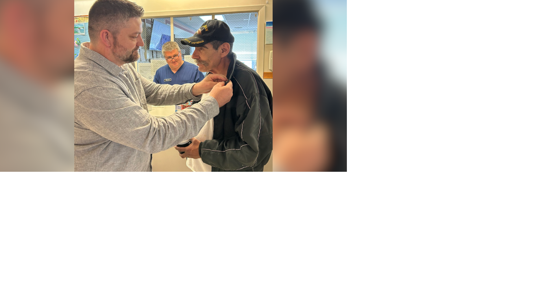 MVH D.J. Jacobetti Vietnam War veteran pinned, ensuring fellow vets get recognition they deserve