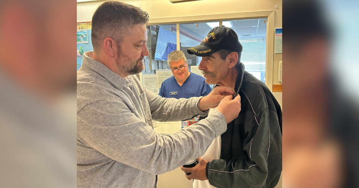 MVH D.J. Jacobetti Vietnam War veteran pinned, ensuring fellow vets get recognition they deserve