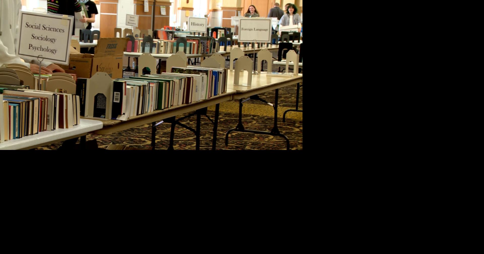 Support Michigan Tech's library at the annual used-book sale