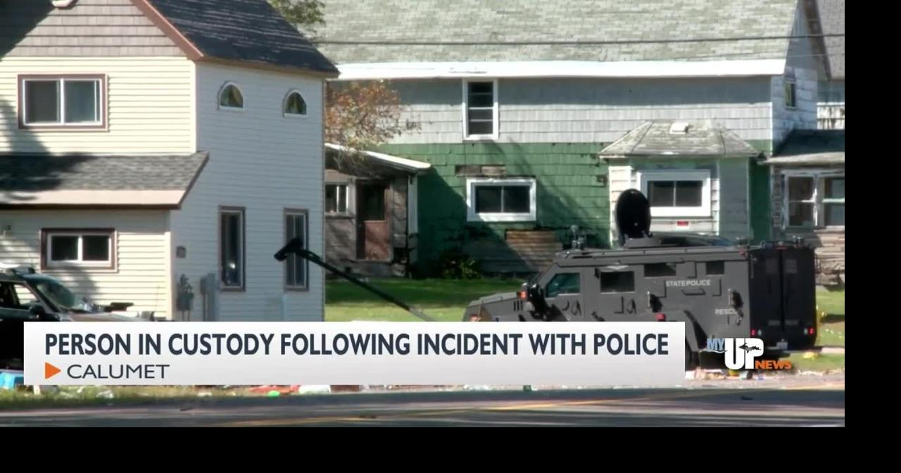 One in custody following incident with police in Calumet | News ...