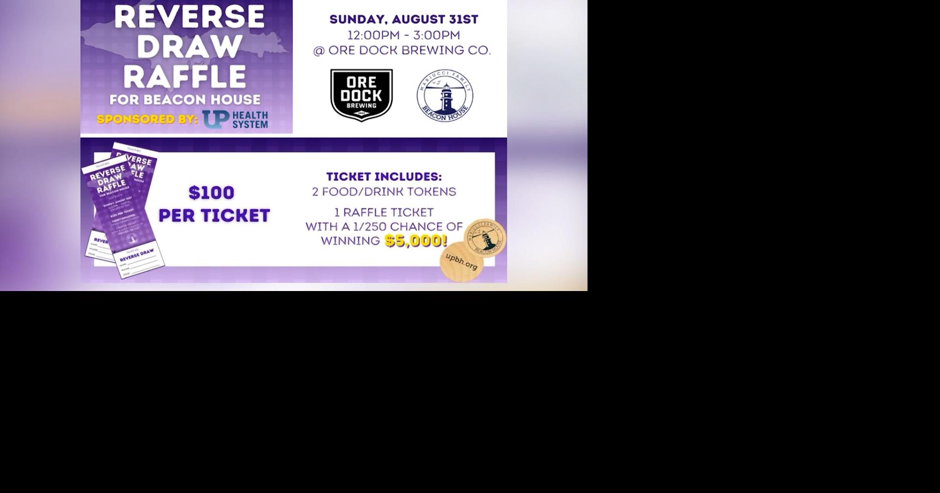 Mariucci Family Beacon House hosting reverse draw raffle fundrasier ...