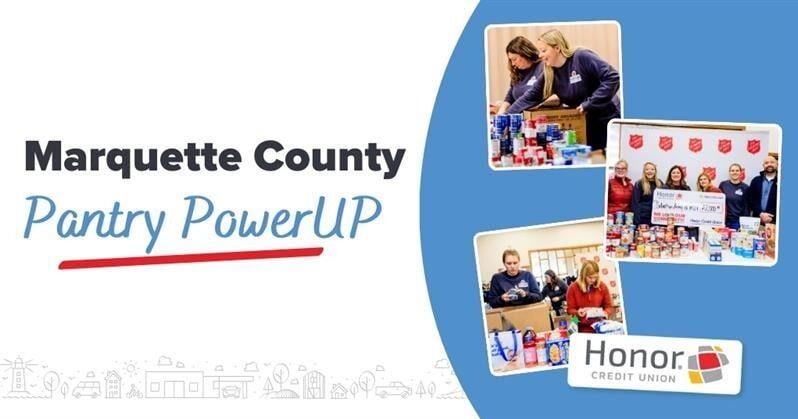 Food pantries benefit from HCU's $6,000 donation to fight hunger in Marquette County