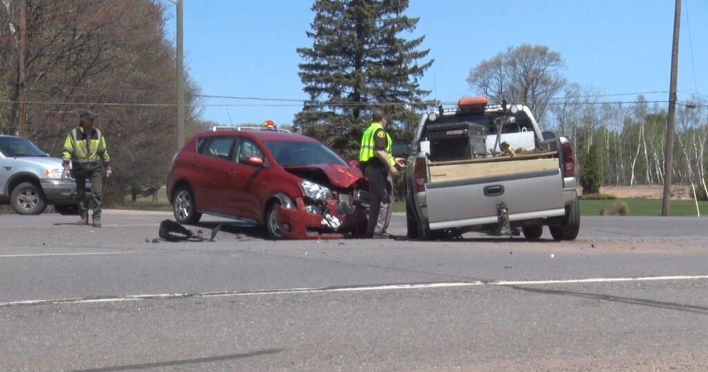 Two-vehicle collision sends one to hospital | Local News | myupnow.com