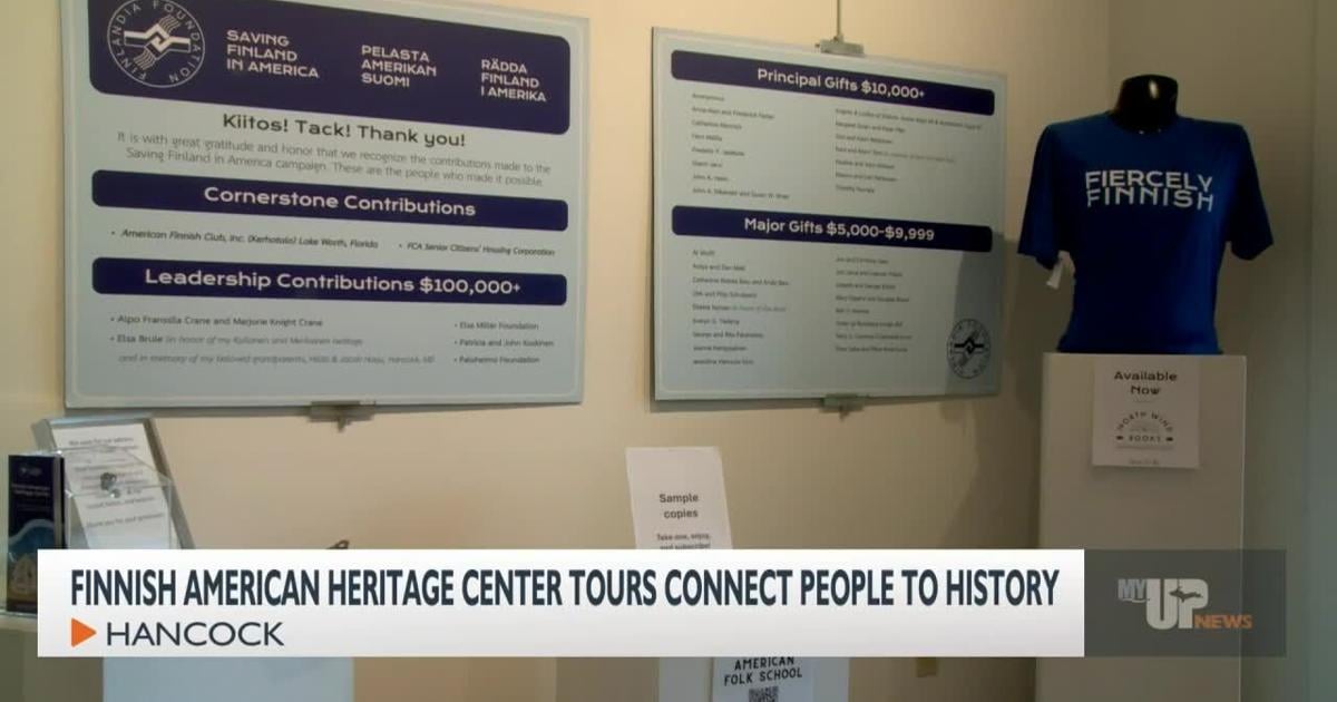 Tours of the Finnish American Heritage Center connect people with the Finnish American community
