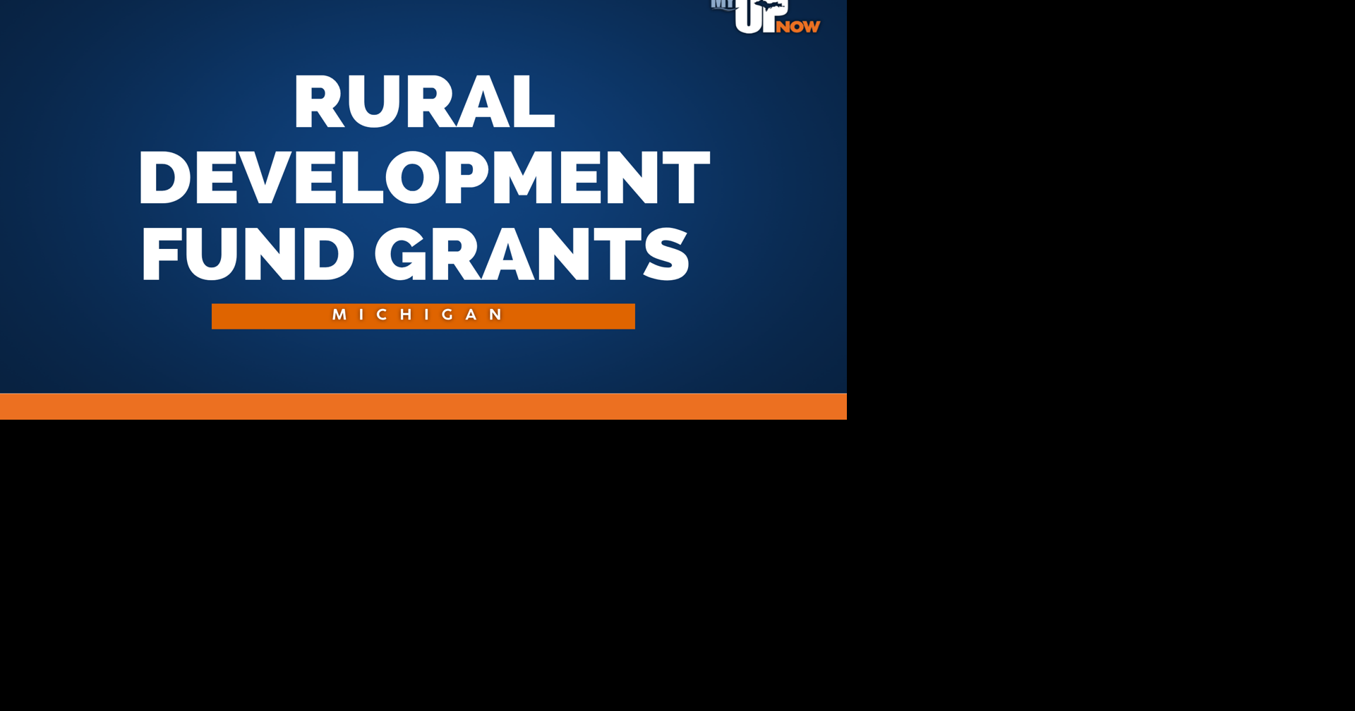 Upper Peninsula communities receive Rural Development Fund grants