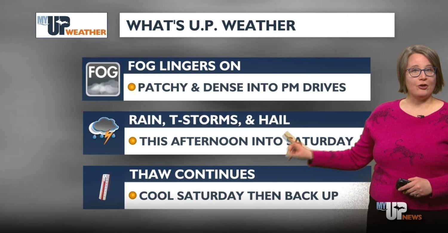 Sprinkle Mess Spring mess starts now! Fog & sprinkles become rain/t-storms tonight ...