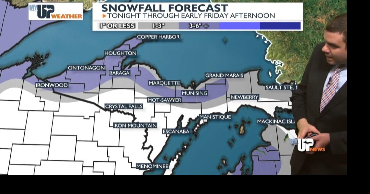My UP Weather: Colder with snow and wind through early Friday morning ...