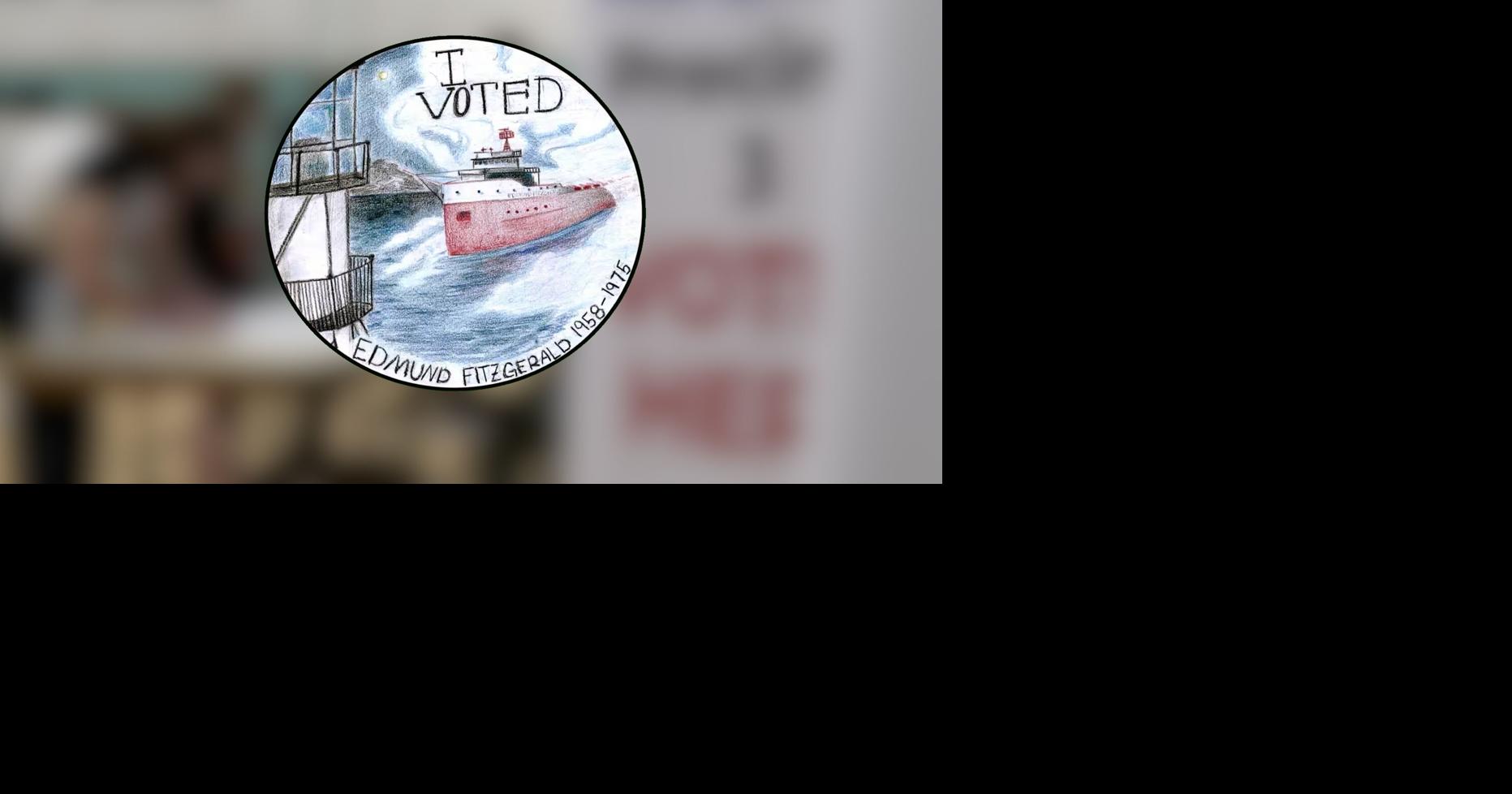 Michigan ‘I voted’ sticker contest winners: ‘No, yeah,’ sleepy cat, more