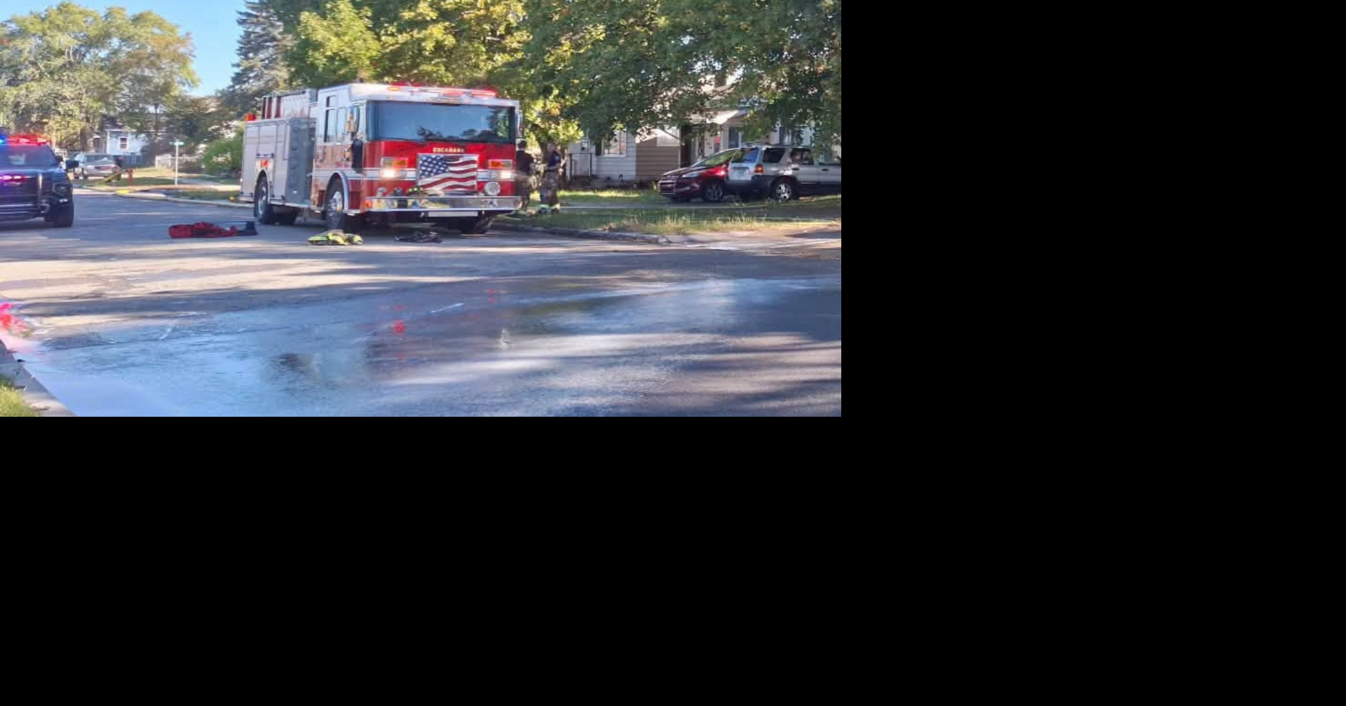 Escanaba house fire leaves home with significant damage, dogs rescued ...