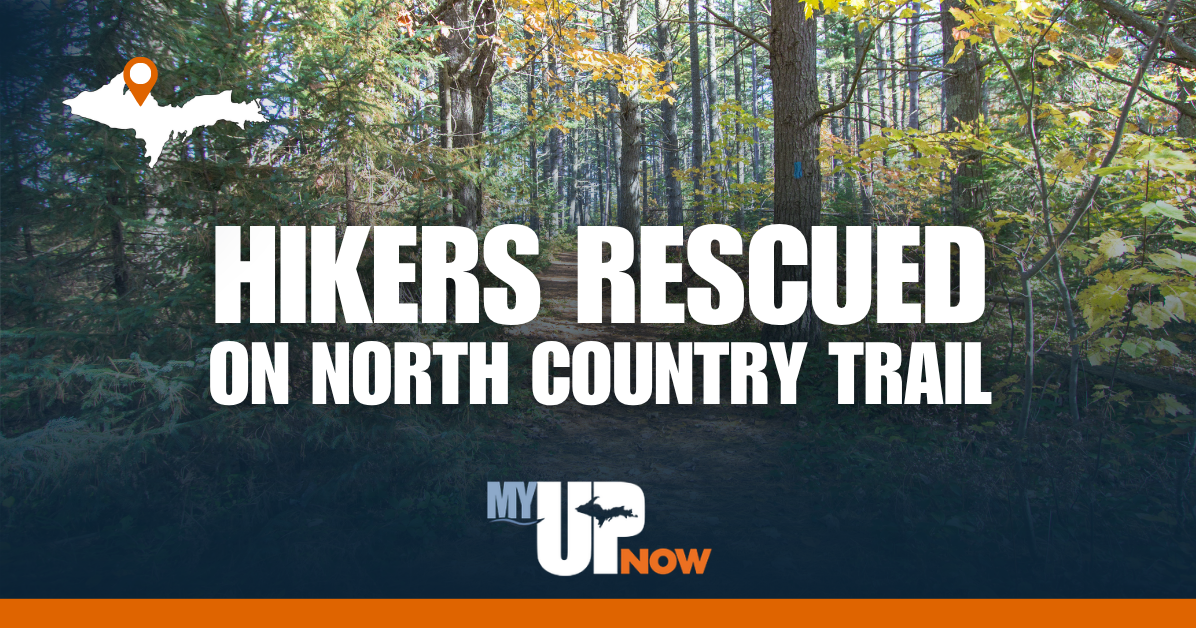 Hikers rescued along North Country Trail in Michigamme Twp.